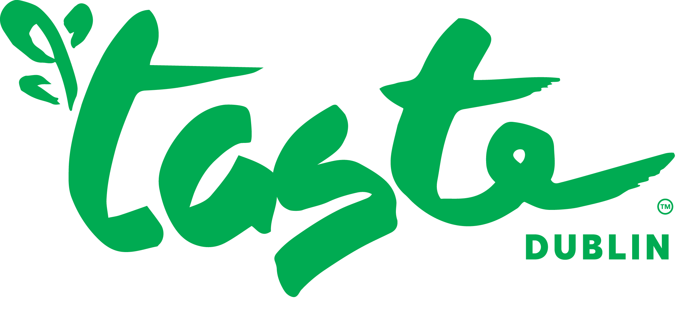 TASTE Dublin logo no Dates stacked